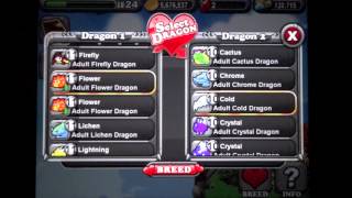 How to Breed a Frostfire Dragon in DragonVale by GAMAMORI [upl. by Eijneb]