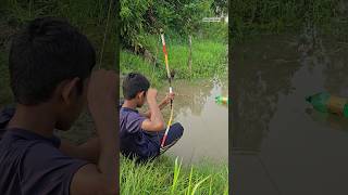 Unbelievable Bamboo Arrow Bow Fishing Techinques 😲 Crazy Fish Hunter Challenge Video Shorts fish [upl. by Einatsed]