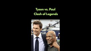 Tyson vs Paul Clash of Legends boxing MikeTyson JakePaul sportsentertainment fightnight 😎🦾 [upl. by Tedric]