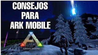 CONSEJOS EN ARK MOBILE [upl. by Sirraj]