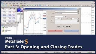 Phillip MetaTrader 5  Opening and Closing Trades Part 3 [upl. by Staci326]