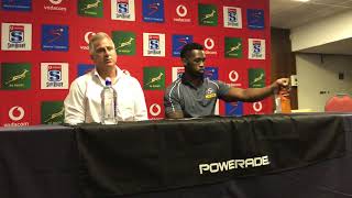 Stormers press conference Lions [upl. by Oberstone]