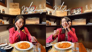 My First ITALIAN FOOD Mukbang  Melissa C Koh [upl. by Gunning]