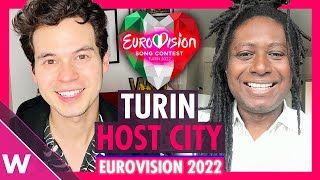 Turin is Eurovision 2022 host city 🇮🇹 [upl. by Mohandas284]