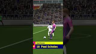 Power Finishing ft Paul Scholes 🥵🥵 pes football efootball efootballmobile shorts [upl. by Penrod52]