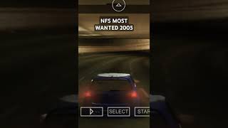 NFS MOST WANTED GAMEPLAY 🤩trendingviralshort needforspeed oldisgold [upl. by Udall]