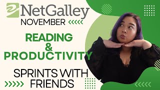 📚4HOUR READING SPRINTS  NetGalley November reading sprints✨ [upl. by Reseda]