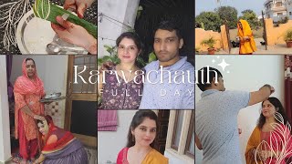 6th karwachauth full day vlogmummabitti vlog19 [upl. by Simonette]