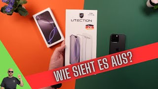 Utection PanzerglasSchutzglas für iPhone 16 Pro Max [upl. by Alrick989]