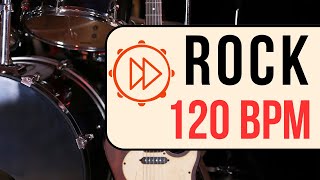 120 BPM  Rock Drum Beat  Backing Track 106 [upl. by Yonatan]