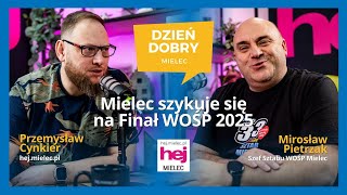 Mielec szykuje się na Finał WOŚP 2025 – nowy szef sztabu w hejmielecpl ROZMOWA [upl. by Delos]