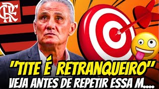 FLAMENGO É SOBERANO E TITE DESMENTE QUEM O ACUSA DE SER RETRANQUEIRO [upl. by Iclehc]