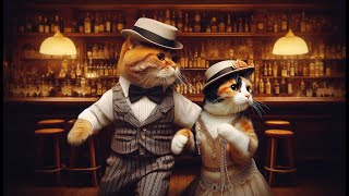 🐾🎧 Cats in the Swing 🎺 Electro Swing  Swing House [upl. by Rabelais]