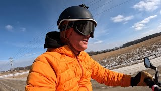 Riding a Rad Power Bike in January in Minnesota [upl. by Neibart215]