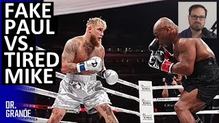 Fake Boxer and Retired Champion Pull Off Reckless Cash Grab  Jake Paul vs Mike Tyson Analysis [upl. by Ynettirb985]