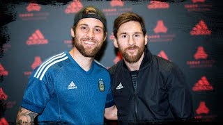 Leo Messi amp GuidoFTO Partido de Fútbol Caños amp Trucos Football Tricks Online [upl. by Boatwright]