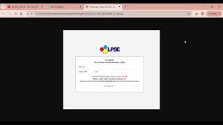 LPSE Cara antisipasI tidak bisa login LPSE karena 2FA  TOTP [upl. by Ennaxor]