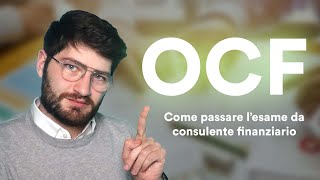 Come ho passato lesame da consulente finanziario Organismo Consulenti Finanziari OCF [upl. by Scevor]