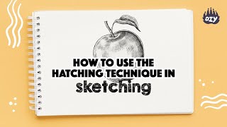 How to use the cross hatching technique  Drawing for Kids  doitwithdiy [upl. by Laverna]