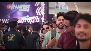 YOUTUBE FANFEST DELHI Feat DhiruMonchik  Dance At YTFF 2019 [upl. by Meelas]