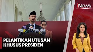 Raffi Ahmad Dilantik Jadi Utusan Khusus Presiden Bidang Pembinaan Generasi Muda  iNews Sore 2210 [upl. by Friedrick]