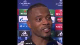 Patrice Evra quotCarlos Tevez is like myself Manchester United blood He is a championquot [upl. by Morrell]