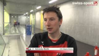 150304 Alligator Malans vs HC Rychenberg Playoffs Spiel 1 Interview Malans [upl. by Boone]