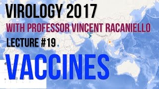 Virology Lectures 2017 19 Vaccines [upl. by Korrie657]