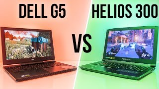 Dell G5 vs Acer Helios 300 2018  Gaming Laptop Comparison [upl. by Nagirrek]