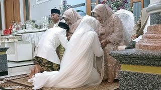 Gus Fitroh NANGIS KEJET‼️ Prosesi sungkeman pernikahan ustadzah Mumpuni2110 WIB [upl. by Selena]