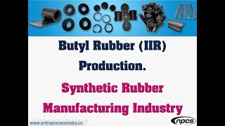 Butyl Rubber IIR Production  Synthetic Rubber Manufacturing Industry [upl. by Raskind304]