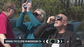 Muskegon Astronomical Society hosts Star Party for total solar eclipse [upl. by Xylina]