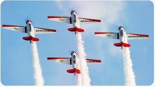 Incredible Air Show Stunts  Aerial Dare Devils [upl. by Eiblehs]