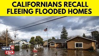 California News  Residents Return To Flooded Homes In California  California Floods  N18G [upl. by Rudiger]