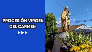 PROCESIÓN VIRGEN DEL CARMEN [upl. by Emiatej]