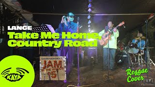 Lance Carey  quotTake Me Home Country Roadsquot by John Denver  Live Reggae Cover at Jam in the Woods 5 [upl. by Jobey]