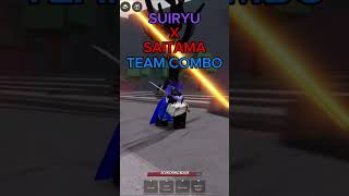 Crazy Suiryu X Saitama Team combo  The Strongest Battlegrounds [upl. by Adian]