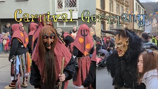 Carnival Germany 2023  fasching umzug Pforzheim Dillweißenstein [upl. by Sicnarf]