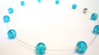 How to Make a Floating Illusion Necklace  Jewelrymaking Tutorial [upl. by Culliton]