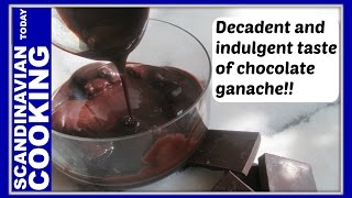 How to Make Homemade Indulgent Ganache [upl. by Pokorny]