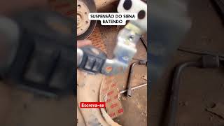 Suspensão do siena batendo revisao carro suspensao buchaL siena motor oficina mecanica [upl. by Nnaaras361]