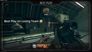 Call of Duty Black Ops 6  Best Play on Losing Team [upl. by Ainuj]