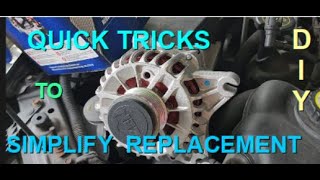 Alternator Replacement 2007 Mustang GT [upl. by Elleirbag]