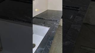 kitchen slab installation sink work shorts [upl. by Karia329]