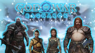 My First Time Playing God of War Ragnarok 1  I am the God of War [upl. by Lezlie]