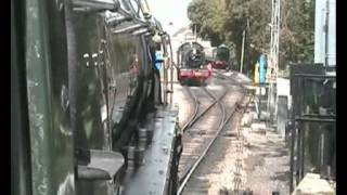 71000 Duke of Gloucester Footplate Ride part 2 [upl. by Grimes801]