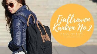 Fjallraven Kanken No 2 Review  Desk Series [upl. by Nospmas]