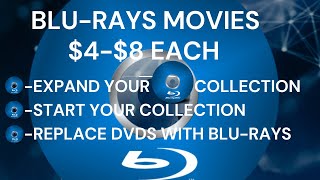 Add to or Start a BluRay Video Collection on a Budget 48 Each [upl. by Floris]