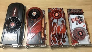 My old ATI Graphics Card Collection [upl. by Maffa551]