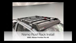 Nismo Roof Rack Install [upl. by Neelrahs]